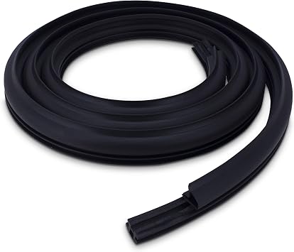 Upgraded Whole Parts Dishwasher Door Seal Black Part # WP99003337 - Replacement & Compatible w/Some Whirlpool Dishwashers - Replaces AP6014531, 99003337 ?- Non-OEM Parts & Accessories