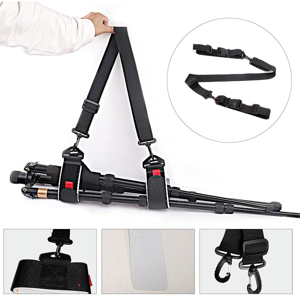 Comioke Ski Tracolla, Regolabile Ski Straps, Invernali Ski Tracolla, Regolabile Portatile Cinghie da Sci,Spalla Accessori da Sci per Adulti Ragazzi Sci Snowboard attività All'Aperto Invernali