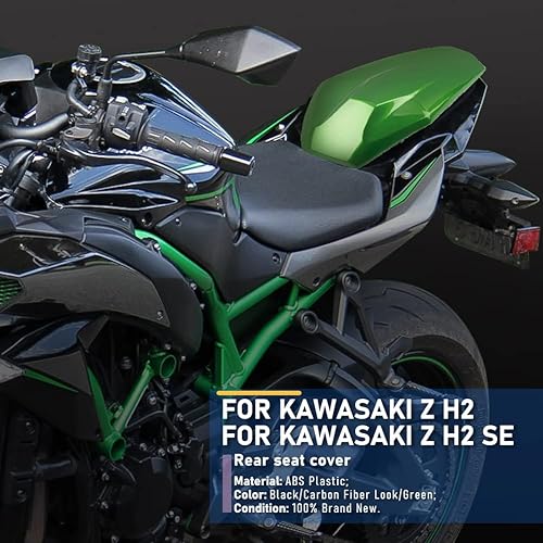 Miniatura 2 de Fayedenicy Cubierta de capó para asiento de pasajero trasero para motocicleta Z900, carenado de ABS duro, sección trasera para K-awasaki Z H2 H 2