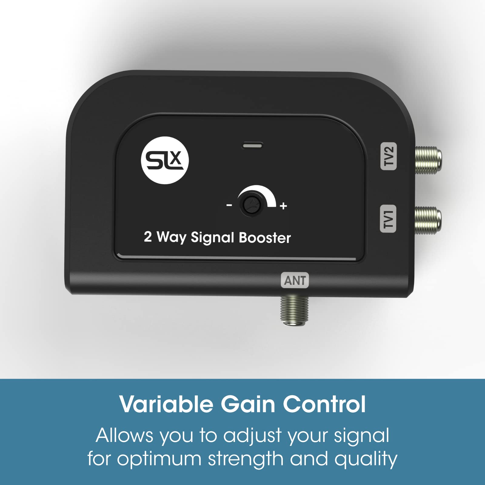 Buy TV Signal Booster Aerial Amplifier, SLx 2 Way Signal Distribution