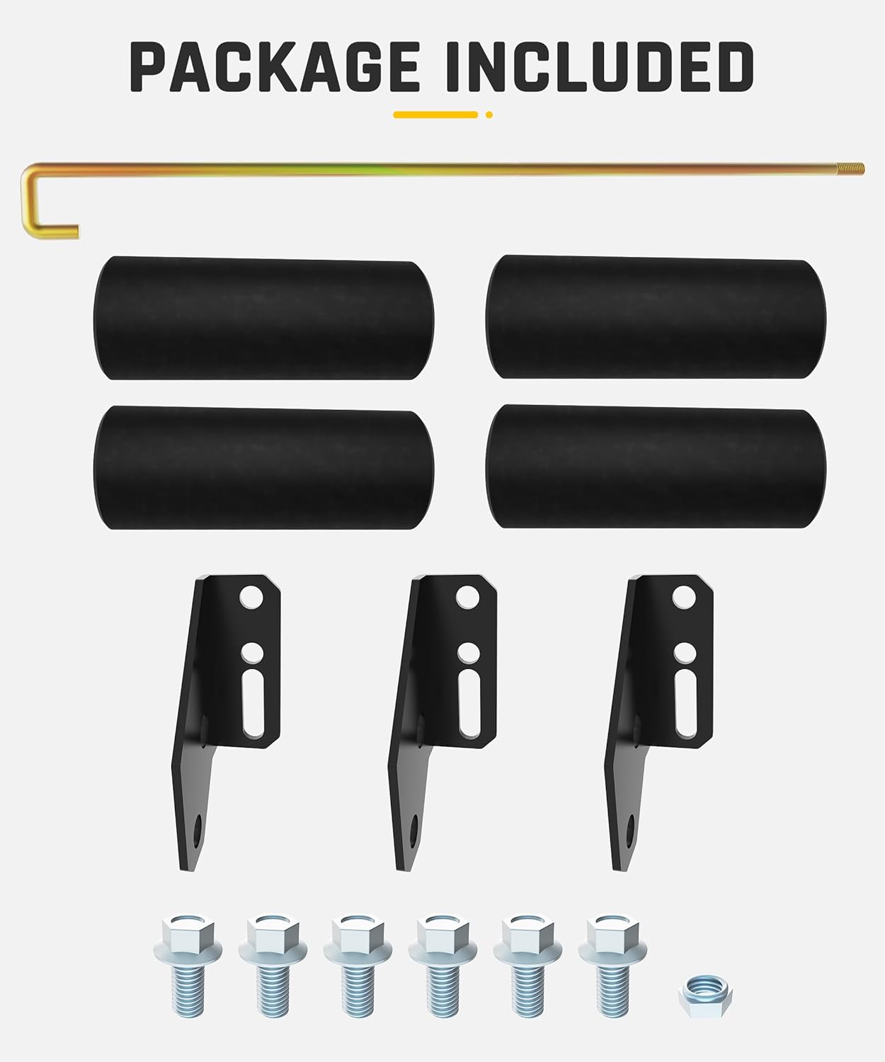 Wyckoff 19A70059OEM Lawn Striping Kit for 50"/54"/60" Deck Zero-Turn Mowers, Compatible with Cub Cadet ZT1/ZT2/ZT3, Troy-Bilt Mustang Z Series & More, Professional Grass Roller System