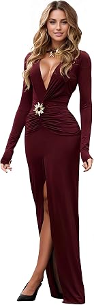 Womens Sequin Prom Dress Evening Gowns for Formal Events