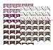 100 Nail Art Decals French Tip Camo Set 2