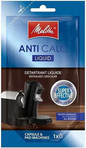 Melitta ANTI CALC Capsule & Pad Machines - limpiadores de electrodomésticos