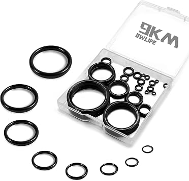 9KM DWLIFE Fishing Rod Eyes Repair Kit 60Pcs Rod Tip Eyelet Repair Accessories 12 Sizes Ceramic Guides Rings Replacement Set