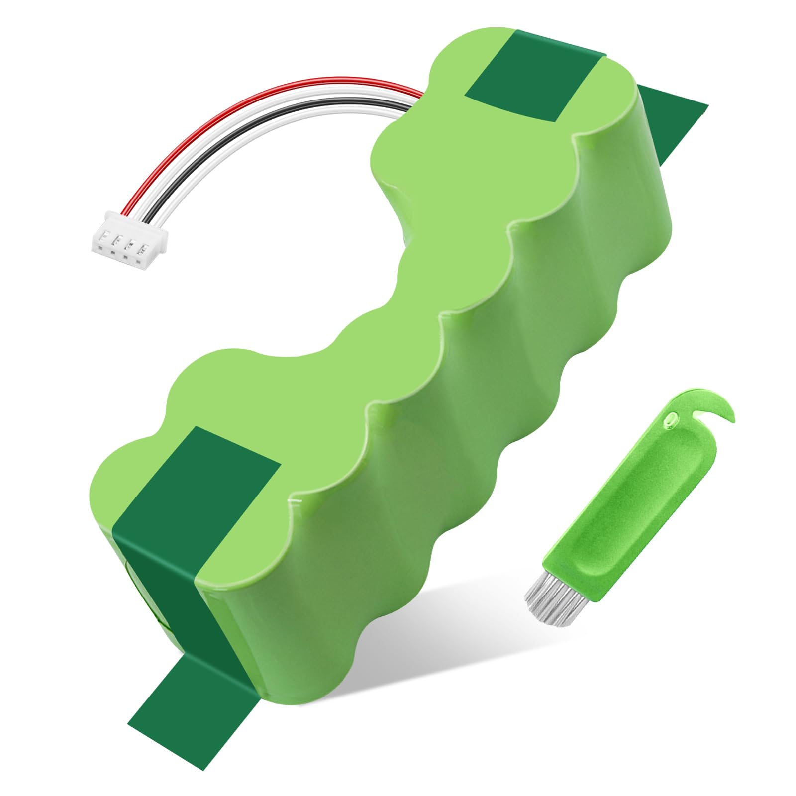 CITYORK 12V/3500mAh Batería para iRobot Roomba Combo, para Combo ZJ1517-HFR /RVF-Y1, Combo R113, R1138, R113840, R1118, R111840, para ECOVACS Deebot 900, 700, 600, M88, para Deebot OZMO 902, 907,601