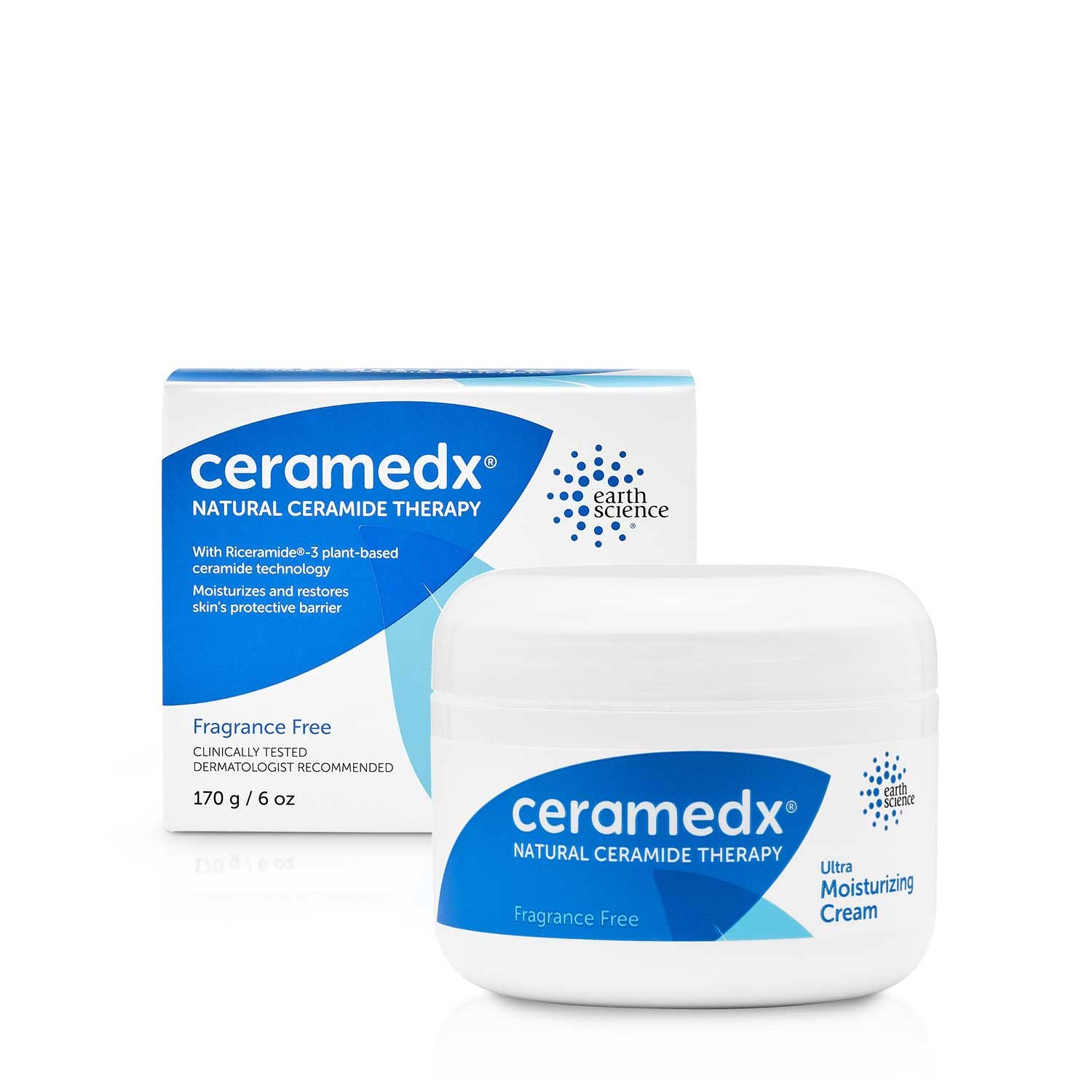 Ceramedx - Ultra Moisturizing Natural Ceramide Cream Unscented for Dry, Sensitive Skin (6 oz.) (2)