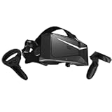 Crystal Light VR Headset with Controllers&comma; 8K QLED Display with Local-Dimming&comma; Lightweight & Comfortable&comma; for Flight Sims&comma; iRacing & PC Gaming&comma; Full Payment Version