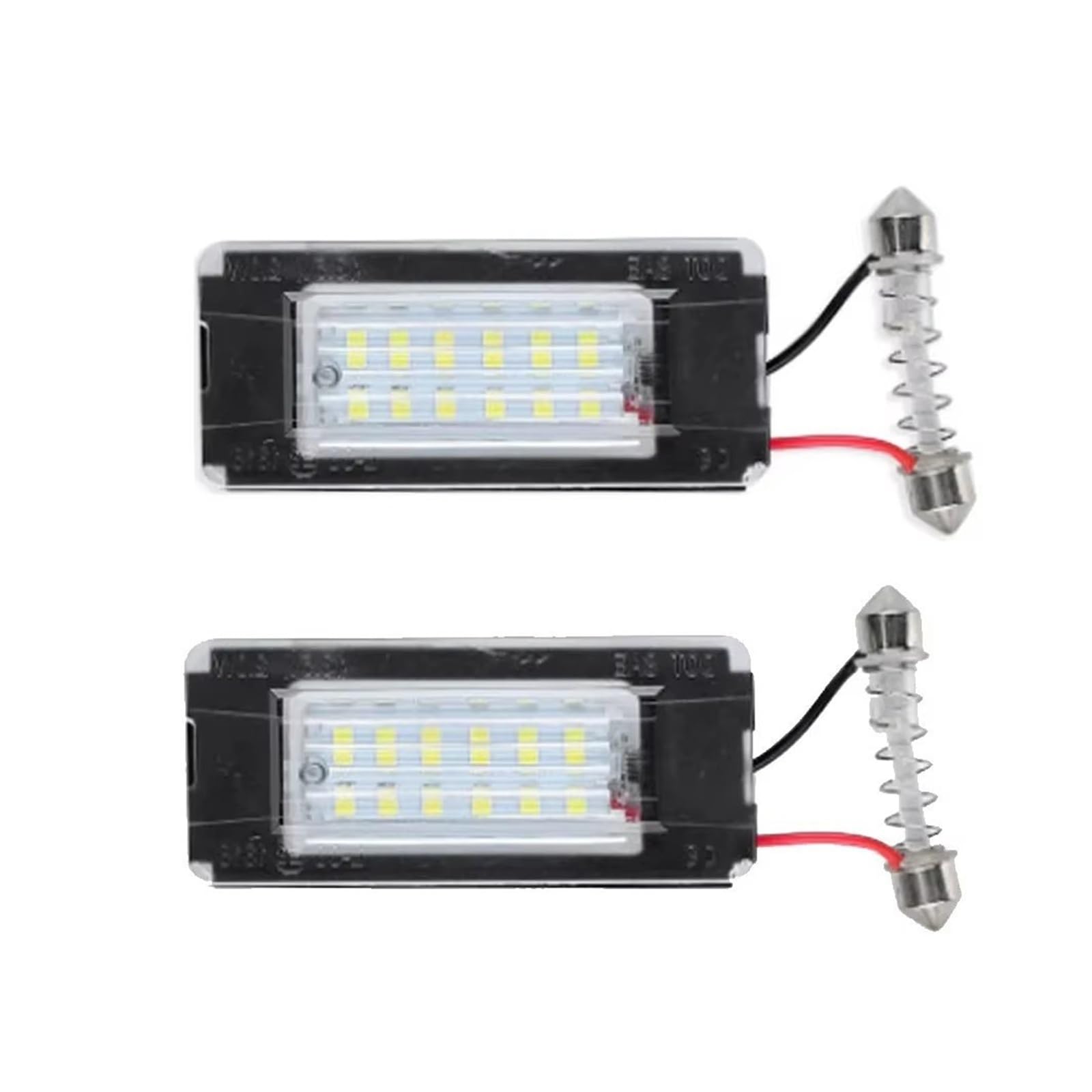Evita fallos de luz de matrícula LED 6000K para Mini Cooper R56 7