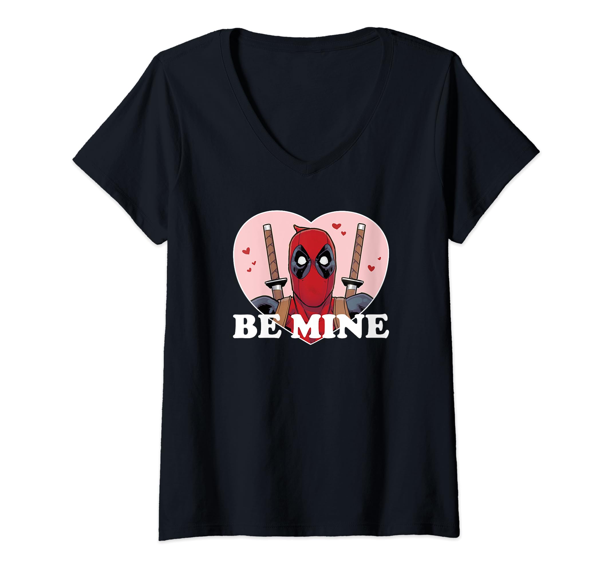 T-shirt Deadpool Marvel Be Mine : le look pop idéal pour vos rendez-vous