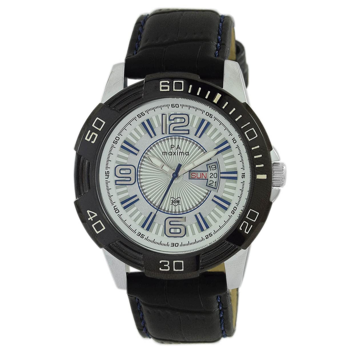 Maxima Analog White Dial Mens Watch - 38120LMGI (B07Z7YP2MP) Amazon Price History, Amazon Price Tracker