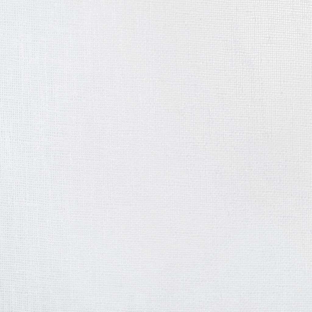 Cortina de gasa blanca de 245 x 140 cm, poliéster, 2 unidades, translúcida, para salón, dormitorio, habitación infantil, con protección visual y protección solar