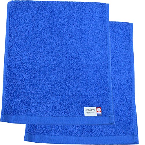 トランパラン 今治タオル マフラータオル 2枚セット VICTORY 日本製 吸水 約22×107cm 綿100％ スポーツ (ロイヤルブルー)
