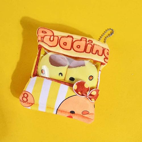 Miniatura 3 de Juguetes de peluche suaves y encantadores de simulación para bebé, conejo, caricatura, bolsa para cachorro, juguete para perro, paquete de 2, tamaño