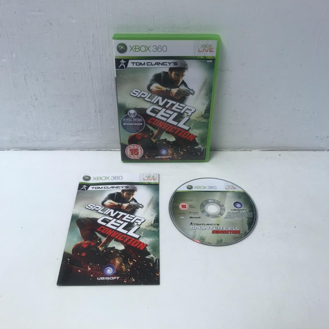 Tom Clancy's Splinter Cell: Conviction (Xbox 360) : Amazon.co.uk: PC ...
