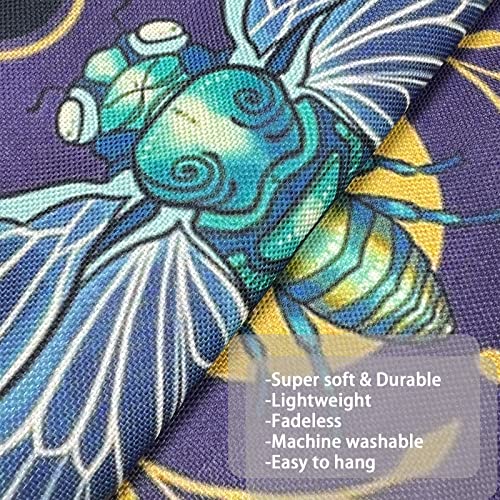 Leedpart Bohemian Tapestry Long Fabric Wall Hanging Vertical Moon And Sun Tapestry Tassel Decor For Bedroom Living Room Home (12.8 X 51.2 Inches) (Butterfly) #TOP2