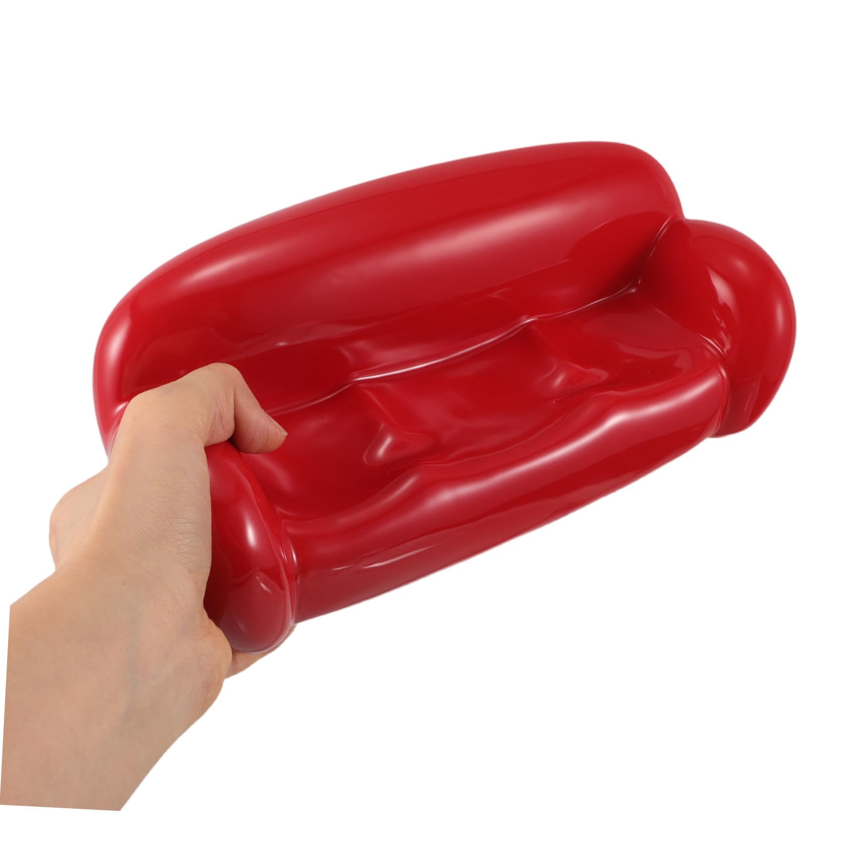 NOLITOY Bandeja de Cerámica para Joyas Plato para Anillos y Pulseras Organizador de Cerámica Forma de Sofá Pequeño Expositor de Collares y Pendientes Dormitorio la Oficina Tocador