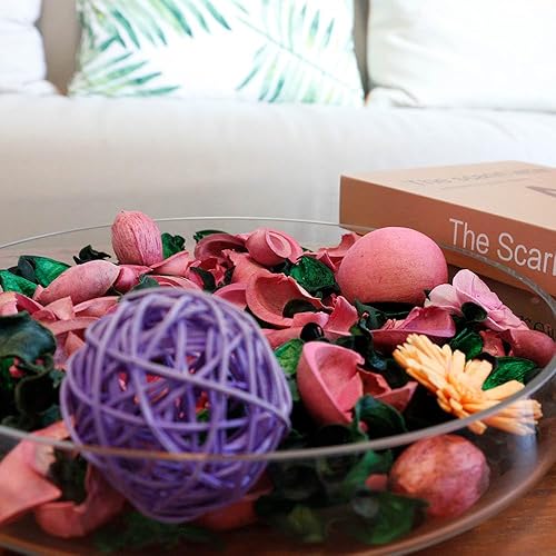 Miniatura 3 de Qingbei Rina Bolsas de popurrí de primavera, relleno de cuenco de popurrí rosa, aroma de jardín, flores secas de popurri decorativas, bolsita de