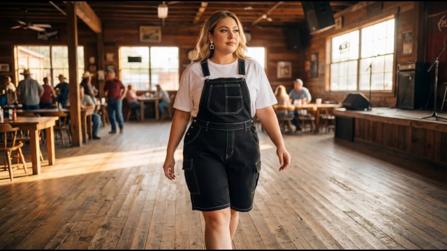 Amazon.com: Agnes Orinda Plus Size Overall Shorts for Women