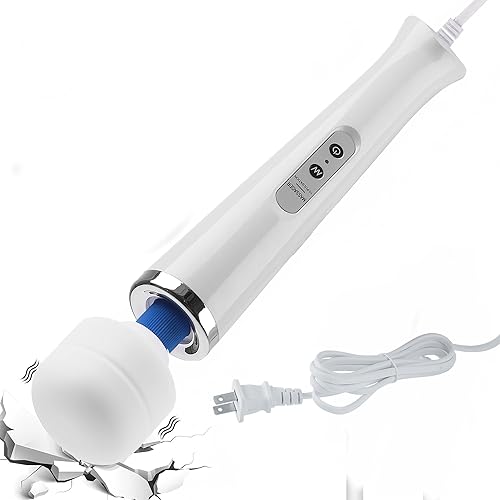 Personal Massage Device - Handheld Vibration Massager - Powerful Wired