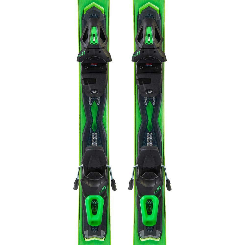 FISCHER RC One 73 + RS 11 GW Powerrail Brake 78 Binding Ski, Green
