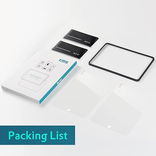 Miniatura 7 de Protector de pantalla para iPad de 9 (2021)8 (2020)7 generación (2019), 2 paquetes de película templada de vidrio templado ultra transparente