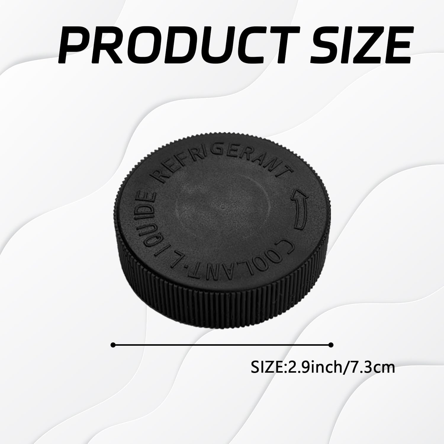 Coolant Reservoir Cap Radiator Cover Cap Replacement OEM# 21712-79900 for Infiniti Nissan Renault Accessories, Engine Coolant Reservoir Tank Caps Overflow Antifreeze Water Tank Lid（2PCS）