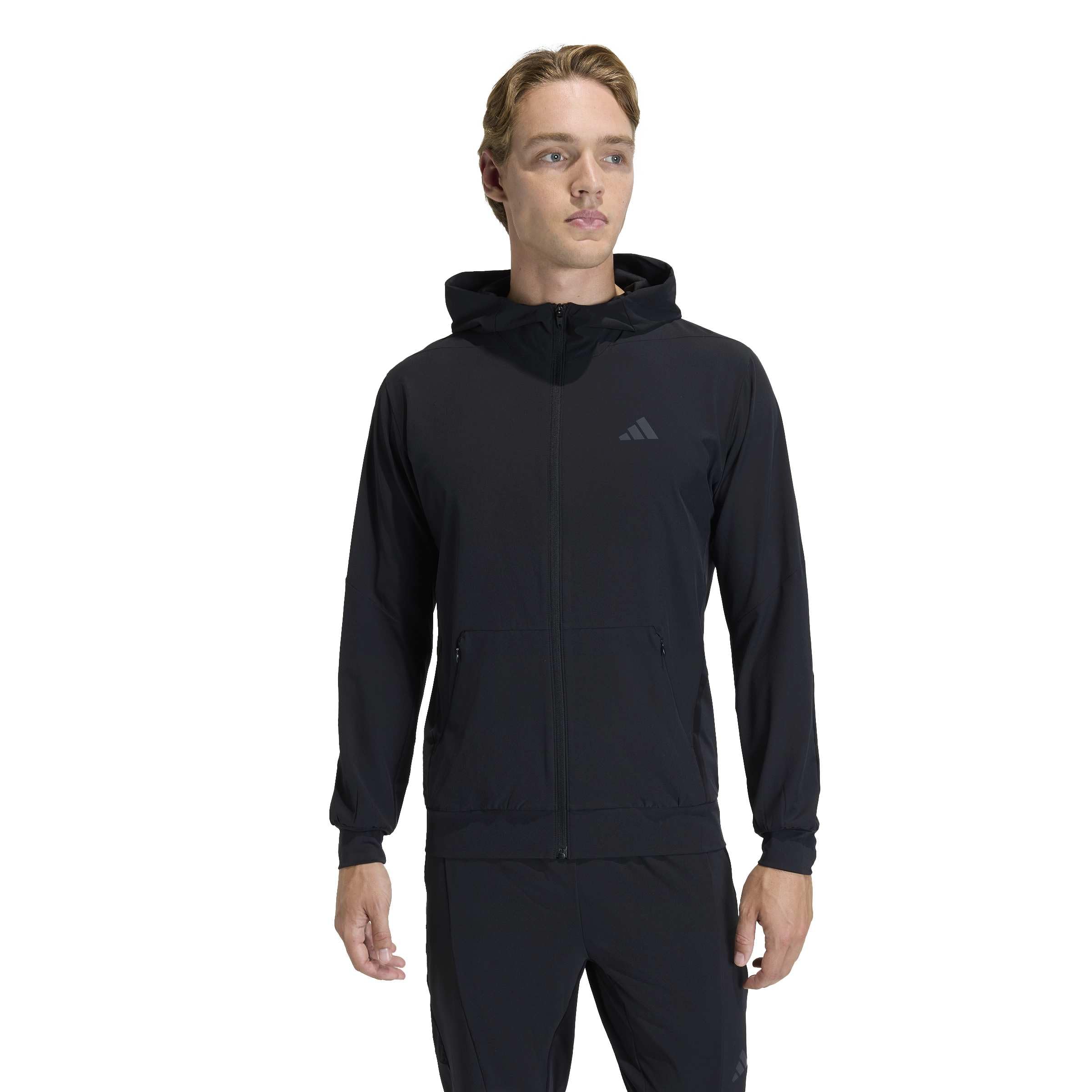 Amazon.com: adidas Men's D4T HYBRID FZ H Black/S US : Clothing