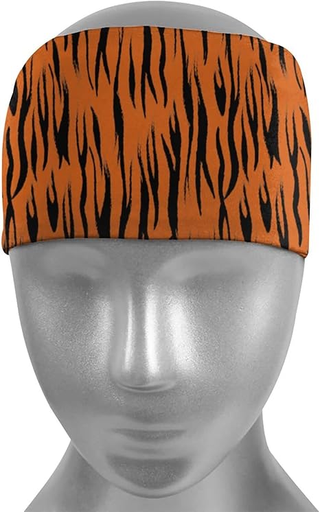 Amazon Co Jp ヘッドバンド 虎柄 トラ柄 ヘアバンド メンズ おしゃれ スポーツ 野球 アスレチック 薄型 伸縮性 汗止めバンド ヘアターバン 男女兼用 洗顔用 トレーニング ランニング サッカー ヨガ サイクリング 自転車 服 ファッション小物