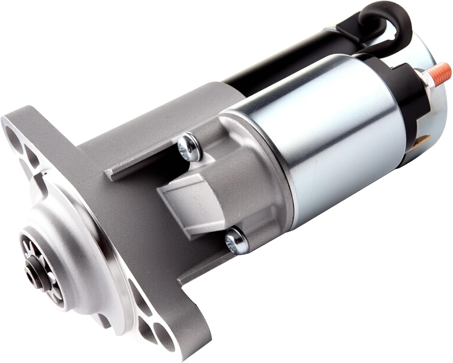 SCITOO Starter Motor 410-48049 18395 SMT0220 Tractors-Compact 1320 1520 1720 1987-1997 CASE Tractors-Compact DX29 DX33 04-On DX31 06-On 1.7kW/12 Volt CW 9-Tooth Pinion for Mitsubishi PMGR