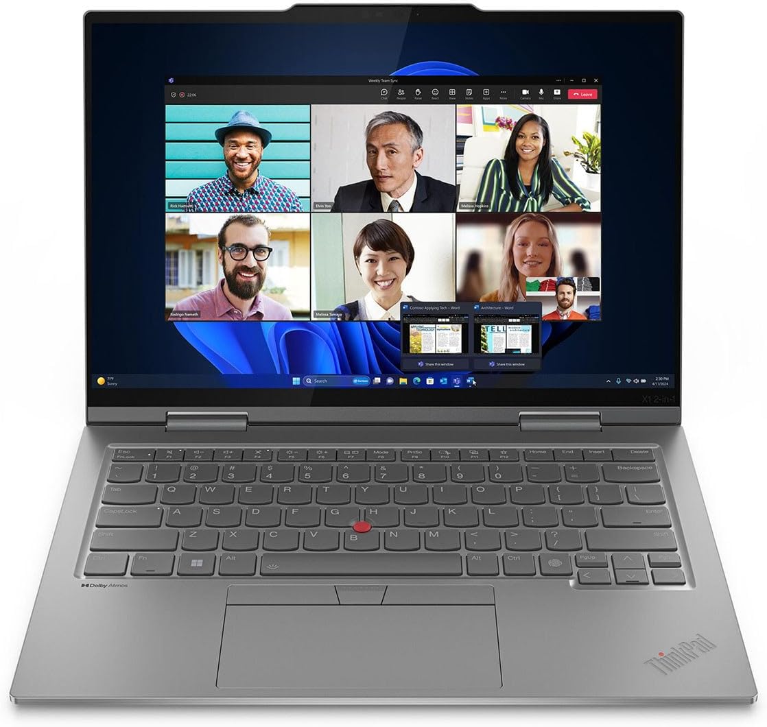Lenovo ThinkPad X1 Gen 9 21KE005PUS 14" Touchscreen Convertible 2 in 1 Notebook - WUXGA - Intel Core Ultra 5 125U - Intel Evo Platform - 16 GB - 512 GB SSD - English Keyboard - Gray