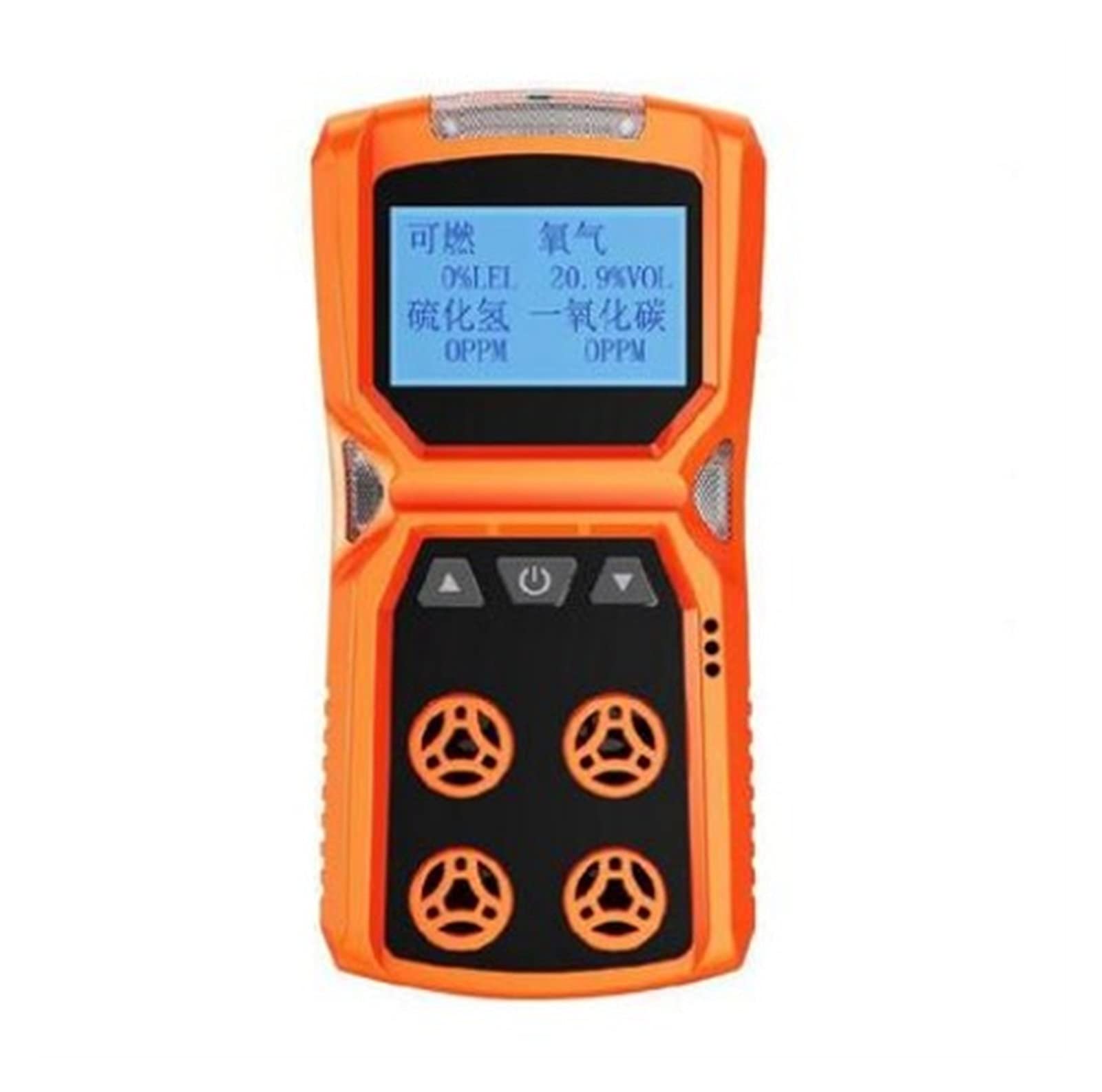 Probador de fugas del detector de gas, Monóxido de oxígeno con combustible venenoso Monóxido de carbono de hidrógeno Sulfuro de hidrógeno AMONIA Concentración probador Detector instrumento Medición rá