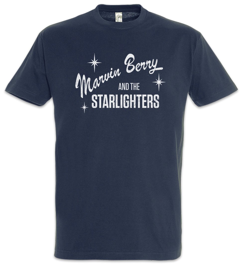 Urban Backwoods Marvin Berry and The Starlighters Men T-Shirt Blue Size M