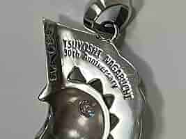 長渕剛　着用モデル　レプリカ　ハート　スネーク　ペンダントトップ　蛇　小 長渕剛 着用モデル レプリカ ハート スネーク ペンダントトップ