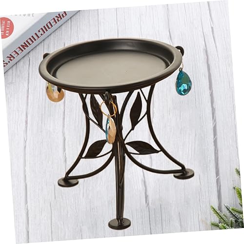 Miniatura 4 de Yardwe Salvamanteles de escritorio para suculentas, soporte para plantas suculentas, soporte para plantador de mesa, soporte para mini bonsái,