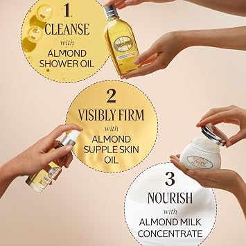 L'OCCITANE Cleansing & Softening Almond Shower Oil 16.90 fl oz