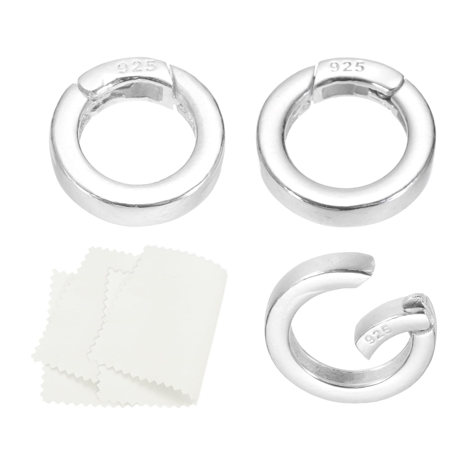 Raccourcisseur de collier en argent 925 pour ajuster vos bijoux préférés