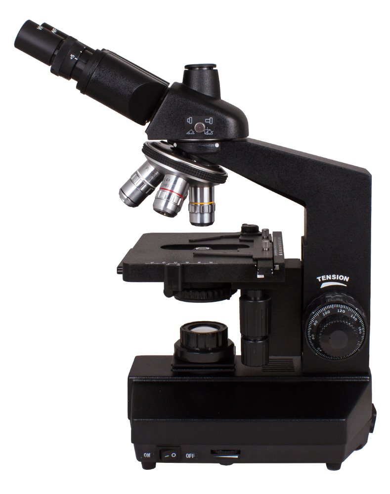 Levenhuk Microscopio biológico trinocular 870T