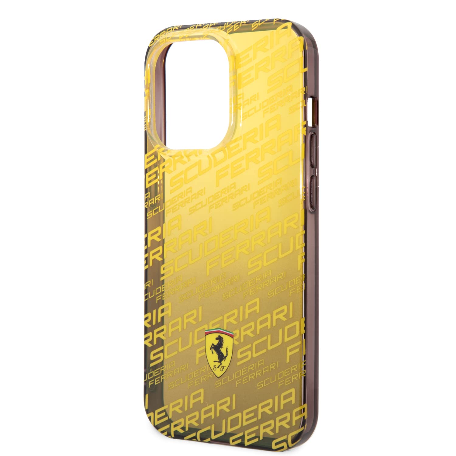 Ferrari FEHMP14LURKK - Custodia rigida per iPhone14 Pro 6,1, colore: Nero