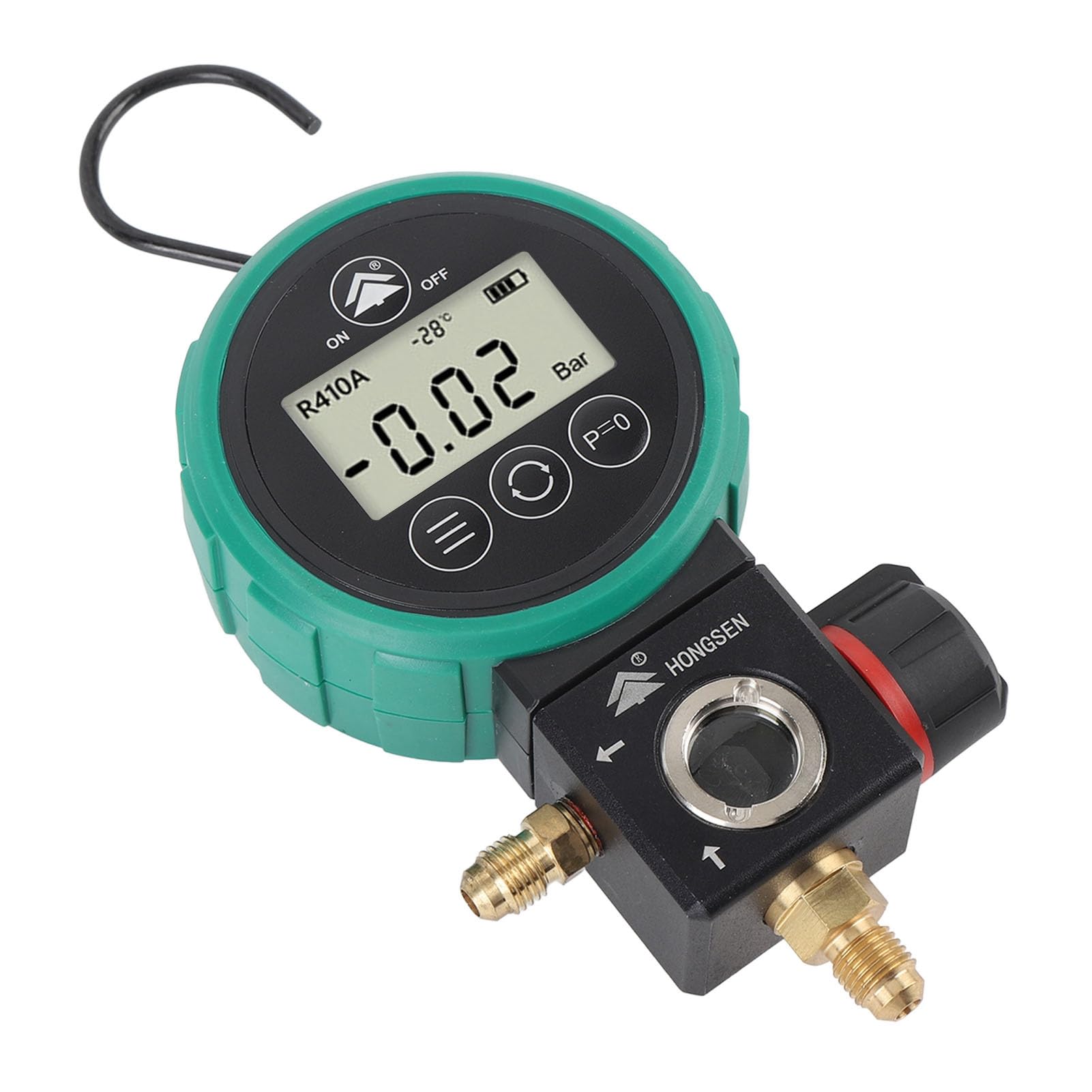 Generic Cyfrowe Ciśnienie, Alarm Nadciśnienia o Czasowym Wyłączeniu dla Płynu Chłodniczego HVAC R410A R600a R1234yf