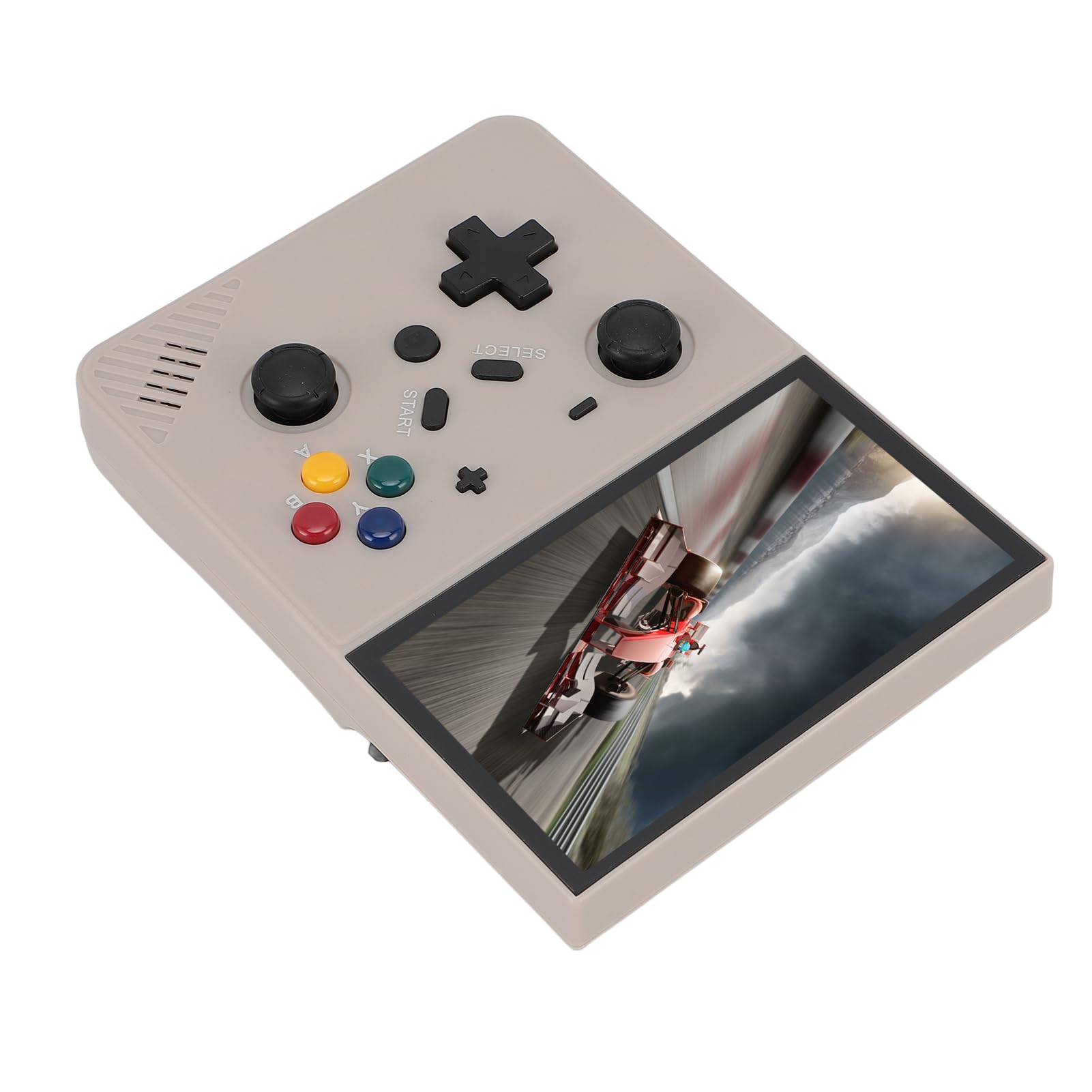 POENVFPO Handheld Game Console Retro Tragbarer Spieler 4.3in IPS -Bildschirm mit 20000 Klassischen Spielen Ideal für Heim- und Reisespiele ABS Material (128GB)