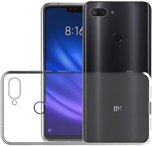 Miniatura 5 de Caso para Xiaomi Mi 8 Lite (6.26 pulgadas) Suave TPU Goma Gel Bumper Transparente Contraportada