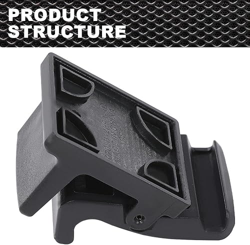 Miniatura 5 de Cerradura de pestillo de puerta corredera compatible con Ford F150 1997-2004Fit Ford F250 1997-1999 Cerradura manual de vidrio para ventana trasera