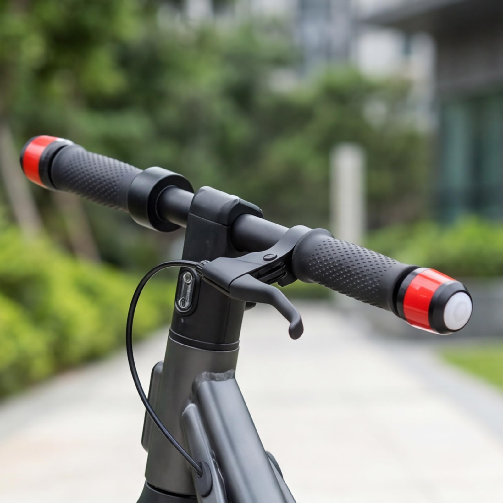 2 szt. Wtyczka do kierownicy roweru Wodoodporna lampka | EcoGleam 2 szt. Wtyczka na kierownicę Wodoodporna lampka sygnalizacyjna 2 w 1 bezpieczne akcesoria rowerowe