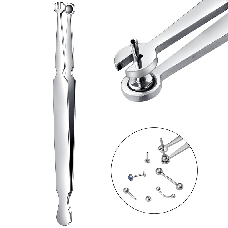 DJCIW Alicate para Piercing e Remoção de Joias