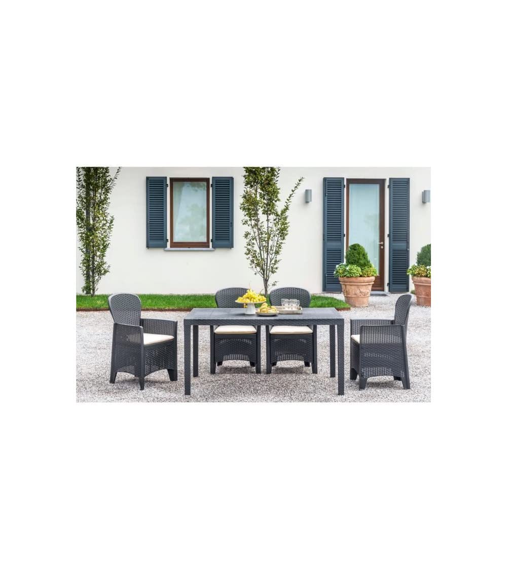 Poltrona Folia C/C Antracite ipae progarden