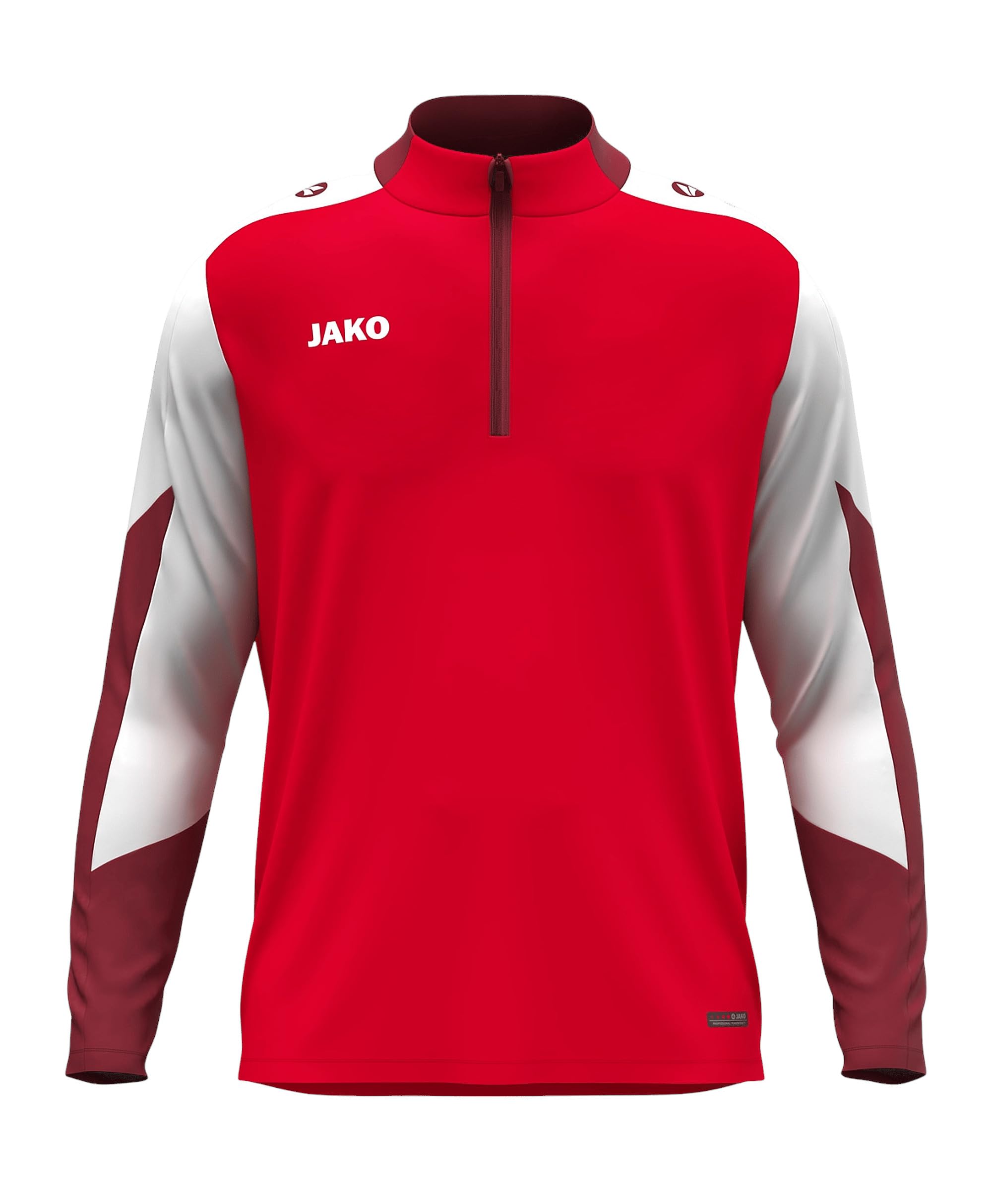 Ziptop Dynamic JAKO pour enfant en rouge et blanc taille 164 - 5
