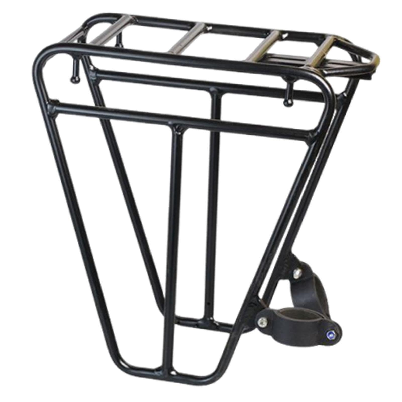 LOVIVER Porte-Bagages Avant de vélo, étagère à Bagages pour Sac, équipement de Transport, Sacoche Avant de vélo pour vélo de Route, équitation, Cyclisme