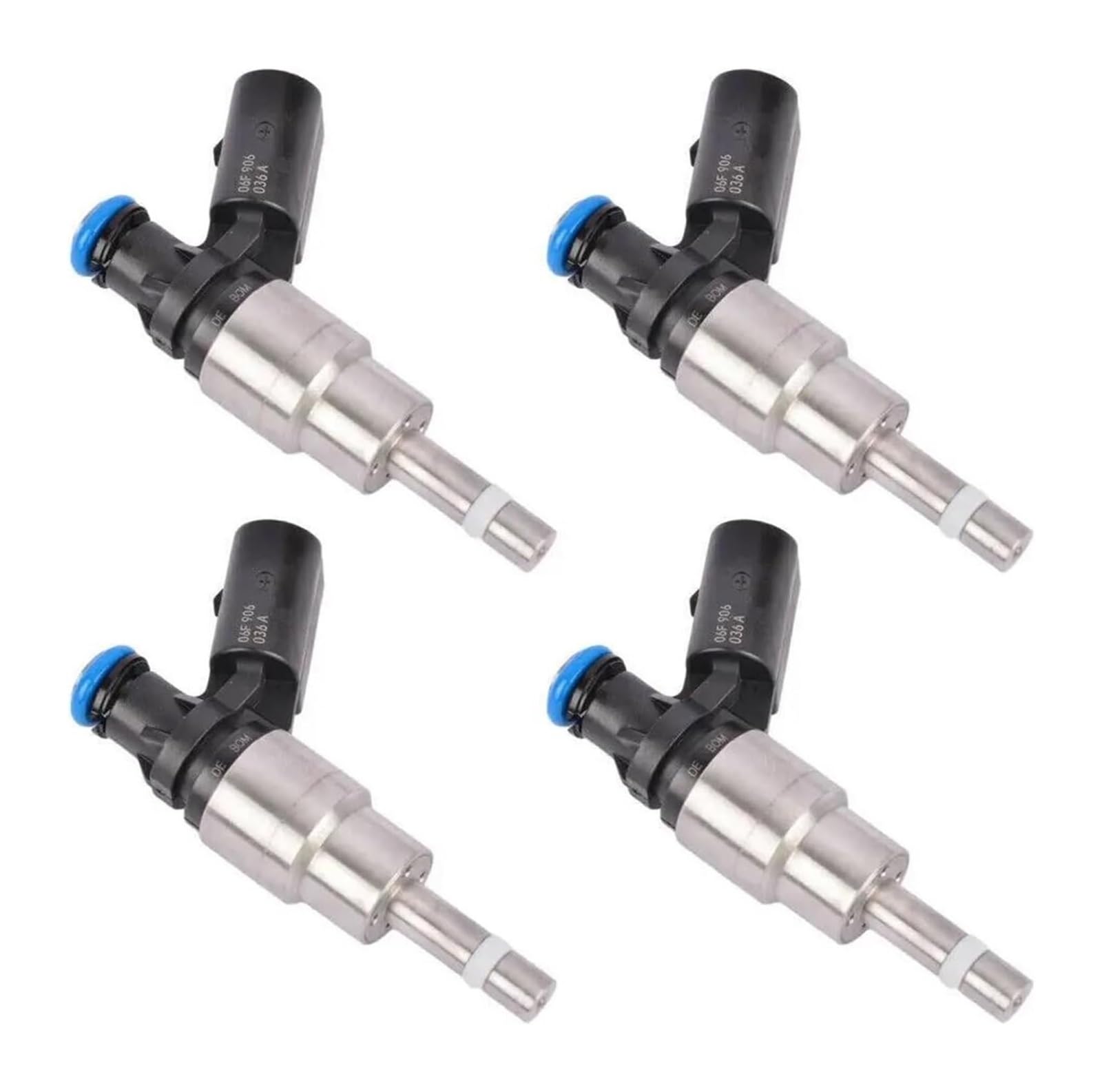 Petrol Fuel Injector for A3 TT A4 for VW for Golf for GTI for Passat for EOS 2.0L I4 0261500020 Supply(4PCS) 1/4Pcs Fuel Injector Nozzle 06F906036A