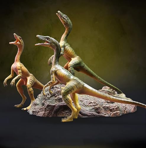 Gemini& Genius 2Pcs Compsognathus Dinosaur Figurines With Moveable Jaw And Well Made, Dinos Toys Will Be Loved By Boys, Dinosaur Toys Action Figure Great Gifts For Kids #TOP1